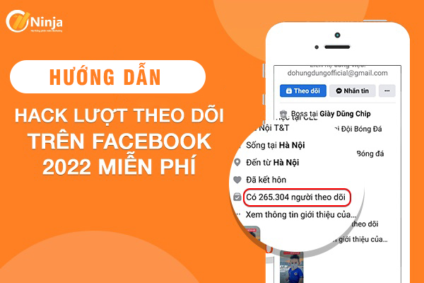 hack lượt theo dõi trên facebook
