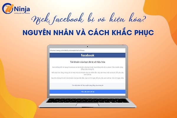 vô hiệu hoá fb