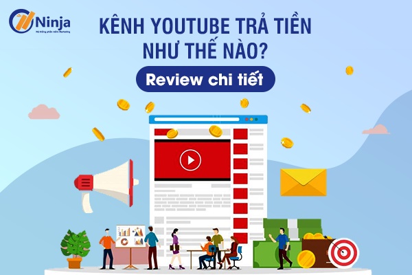 youtube trả tiền cho chủ kênh