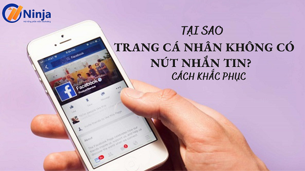 tại sao không có nút nhắn tin trên Facebook