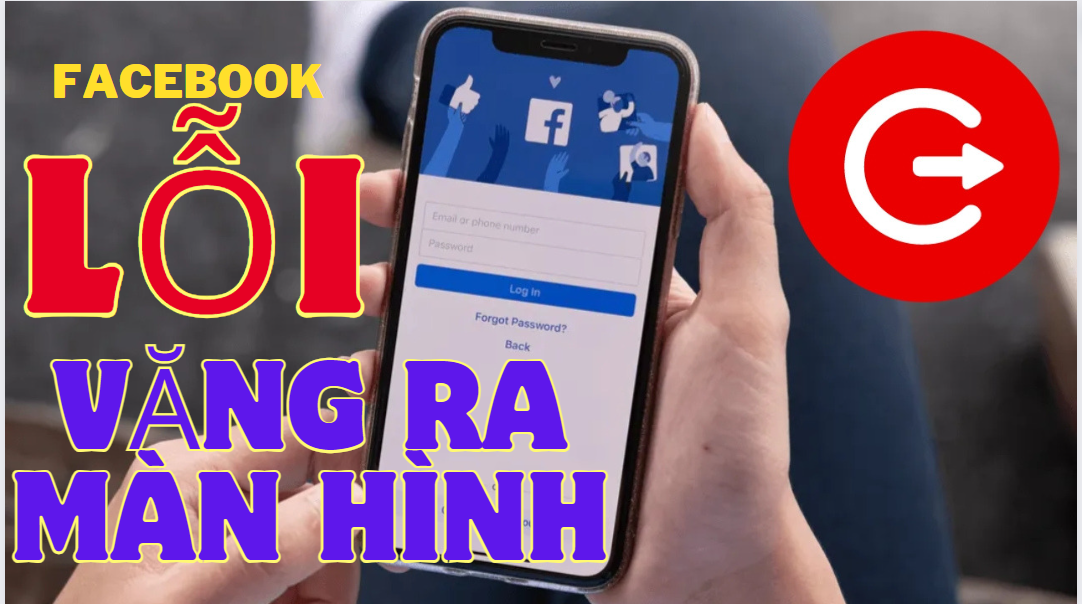 facebook lỗi văng ra màn hình