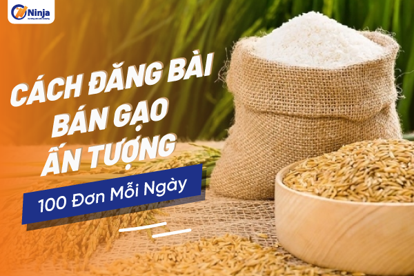 Cách Đăng Bài Bán Gạo Thu Hút Người Xem, Bán Hàng Hiệu Quả